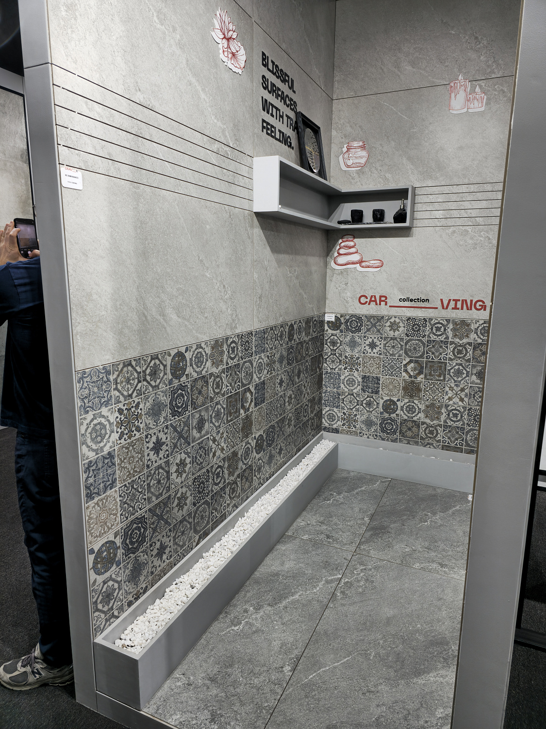Открытие двухэтажного шоу-рума LAVIT TILE в Индии – более 2000 дизайнов и интерьерные решения